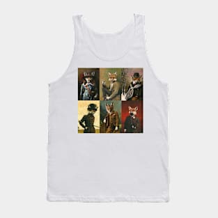 Vintage And Historical Foxes Tank Top